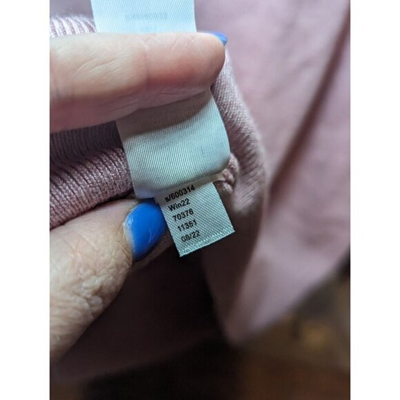 Ann Taylor Loft Light Acid Pink Women's Size Small NWT Long Sleeve Turtleneck - Picture 9 of 14